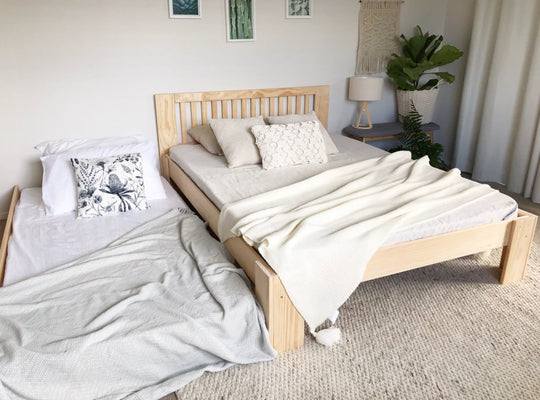 Scandi Double bed PINE